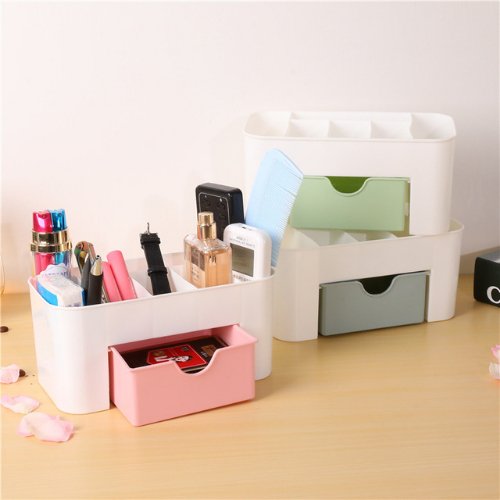 Cosmetic and jewelry storage box, Pink Color - BusDeals