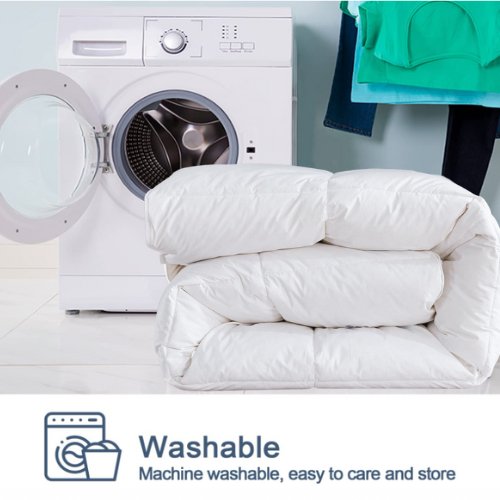 Cotton King Size Duvet Luxe vacuum-packed. - BusDeals