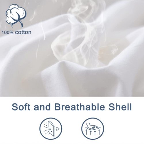 Cotton King Size Duvet Luxe vacuum-packed. - BusDeals