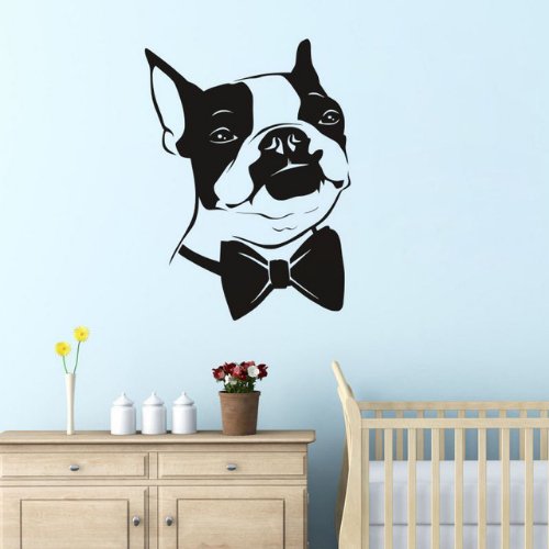 Dog design, Vinyl wall decals home decor, Wall sticker - BusDeals