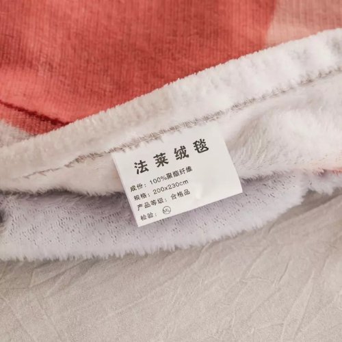 Fleece blanket, Orange Color Butterfly Design - BusDeals