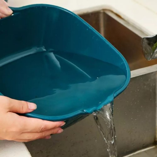 Kitchen Multifunctional Double-Layer Strainer and Basket Set, Medium size - BusDeals