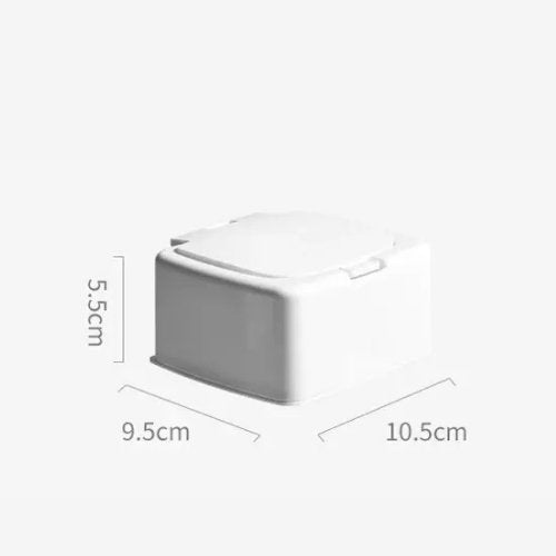 Mini Square Shape Storage Box with label - BusDeals