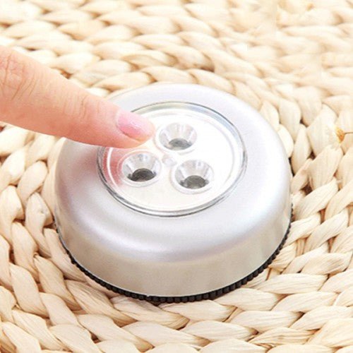 One Touch LED Adhesive Night Light for Cupboard Cabinet - BusDeals