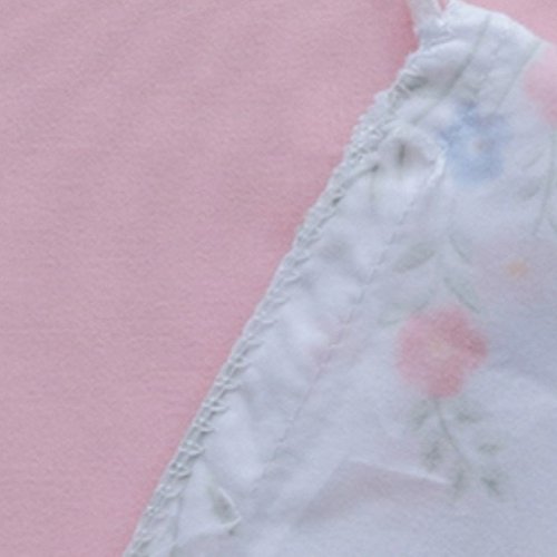 Premium Single size 4 Pieces Retro Style with Candy Pink Color Bedsheet Postoral Printed Bedding Set without filler. - BusDeals