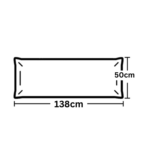 Silky Satin, 1-Piece Pillow Cover Case, Plain Black. - BusDeals