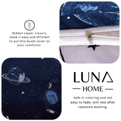 Single size 4 pieces without filler, Galaxy Design. - BusDeals