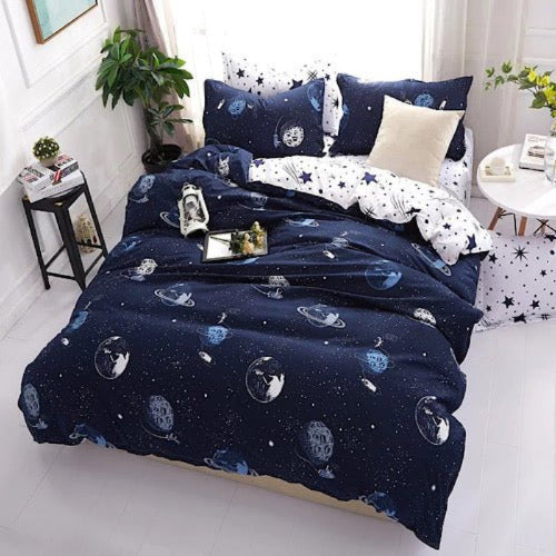 Single size 4 pieces without filler, Galaxy Design. - BusDeals