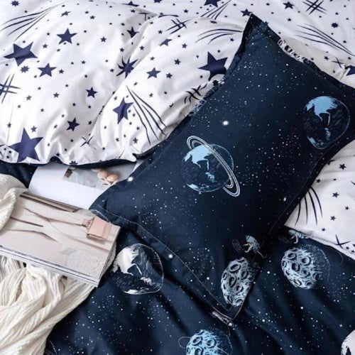 Single size 4 pieces without filler, Galaxy Design. - BusDeals