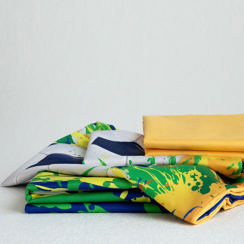 Single Size, Duvet Cover, Bedding Set of 4 Pieces, Soccer Ball 3D Design. - BusDeals
