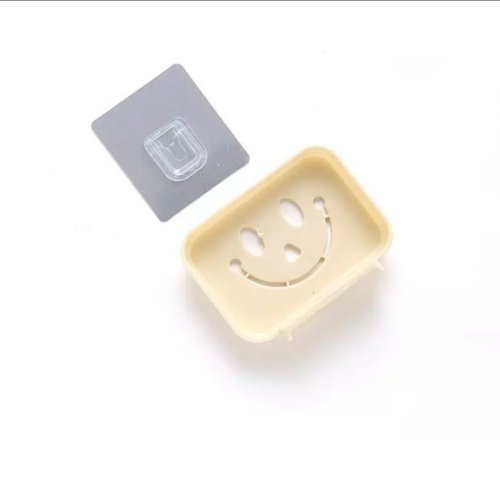 Smiley Design Hanging Plastic Soap Holder - BusDeals