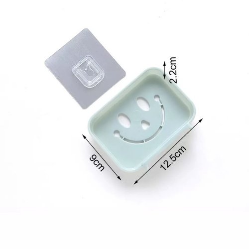 Smiley Design Hanging Plastic Soap Holder - BusDeals