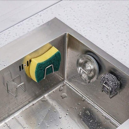1 Pc Stainless Steel Sponge Drain Rack. - BusDeals