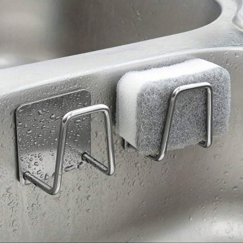 1 Pc Stainless Steel Sponge Drain Rack. - BusDeals