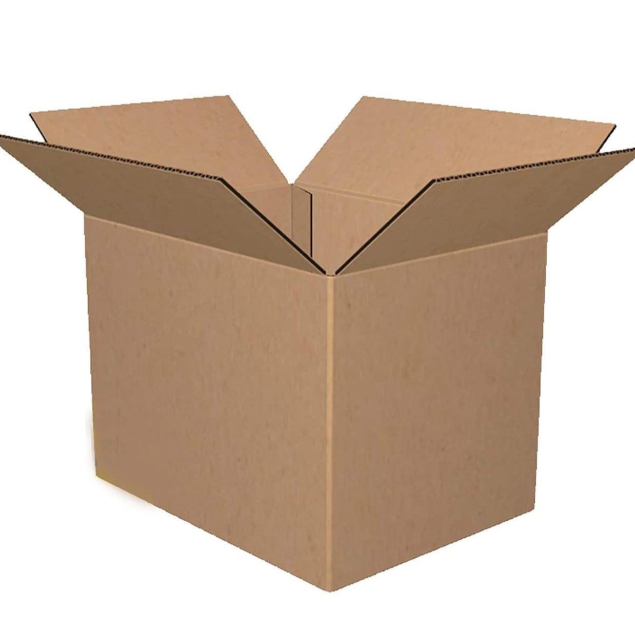 1 Pcs Cardboard Shipping Boxes 40*40*60cm, 3 PlY - BusDeals