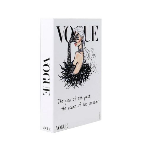 1 - Piece Vogue Decorative Empty Book Box - BusDeals