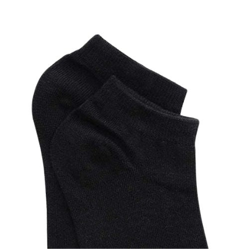 10 Pairs Disposable Cotton Socks - Travel Portable, Wash - free, Compressed, Hight Stretch for Men Women - Single - use for Daily Use, Black - BusDeals