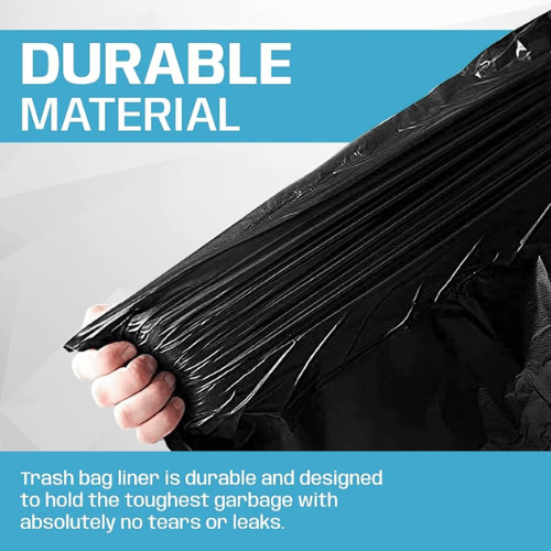 10 Pcs 90x110 cm; Extra Large Thick & Strong Big Trash Bags . - BusDeals
