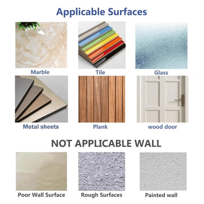 10 pieces set Transparent Adhesive Wall Hooks - BusDeals