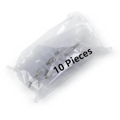 10 pieces set Transparent Adhesive Wall Hooks - BusDeals
