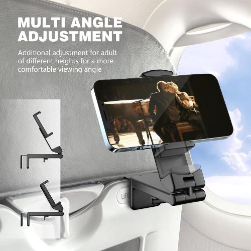 1pc Flight Phone Mount,Handfree Phone Holder. - BusDeals