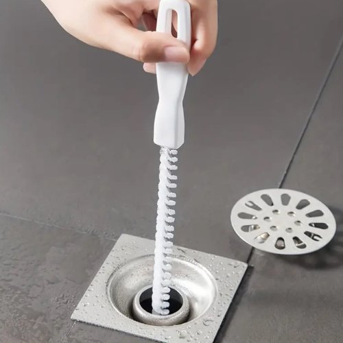 1pc Sewer Dredging Cleaning Hair Waste Cleaning Brush, Drain Cleaner Flexible Cleaner Clog Plug Hole Remover Tool - BusDeals