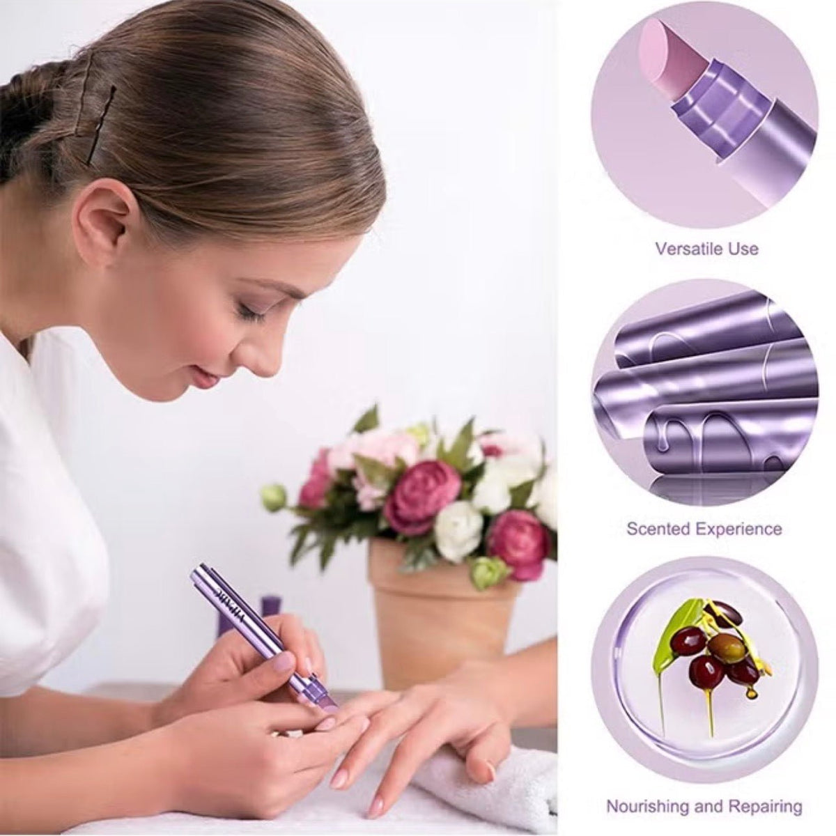 2 Packs Nail Care Upgrade 3-in-1 Nail Care Strengthen & Brighten Your Nails Effortlessly - BusDeals