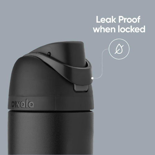32 OZ. 945 ML Owala FreeSlip Stainless Steel Vacuum Insulated Sports Water Bottle. Black - BusDeals