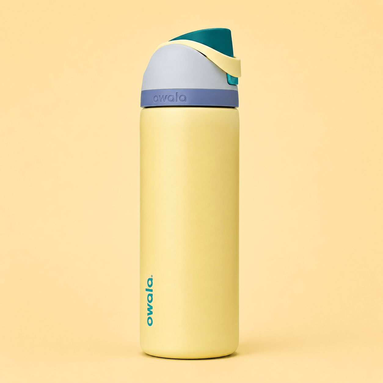 32 OZ. 945 ML Owala Stainless Steel Water Bottle, Sunny Daze - BusDeals