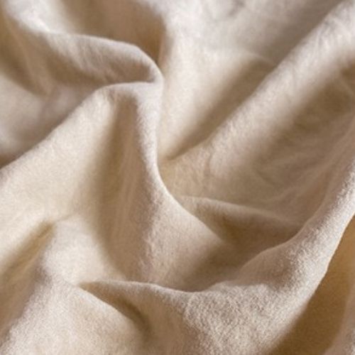 Single Size 3 Pieces Fitted Bedsheet Set, Washable Cotton, Beige Color.