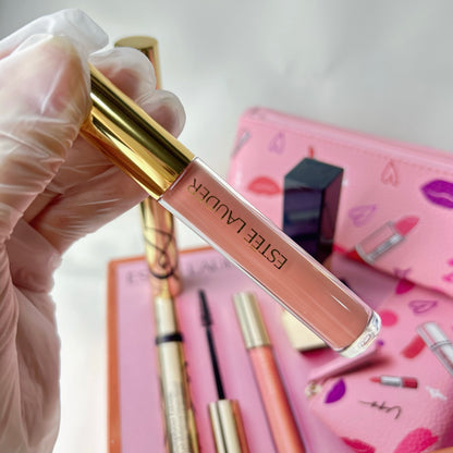 Estée Lauder Lipstick, Lip Balm, Mascara Makeup Bag