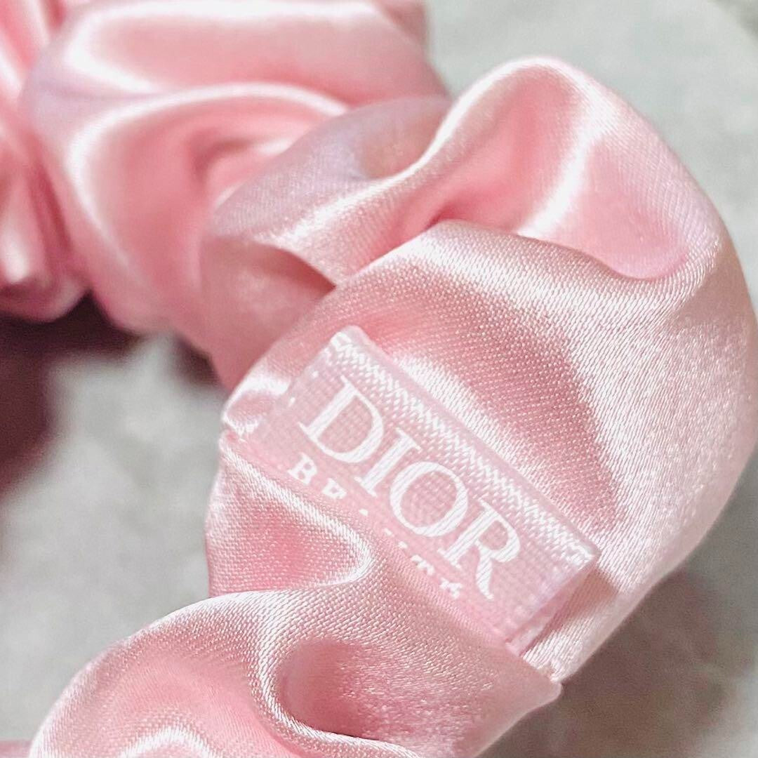Dior Beauty Silk Satin Hair Tie, Pink