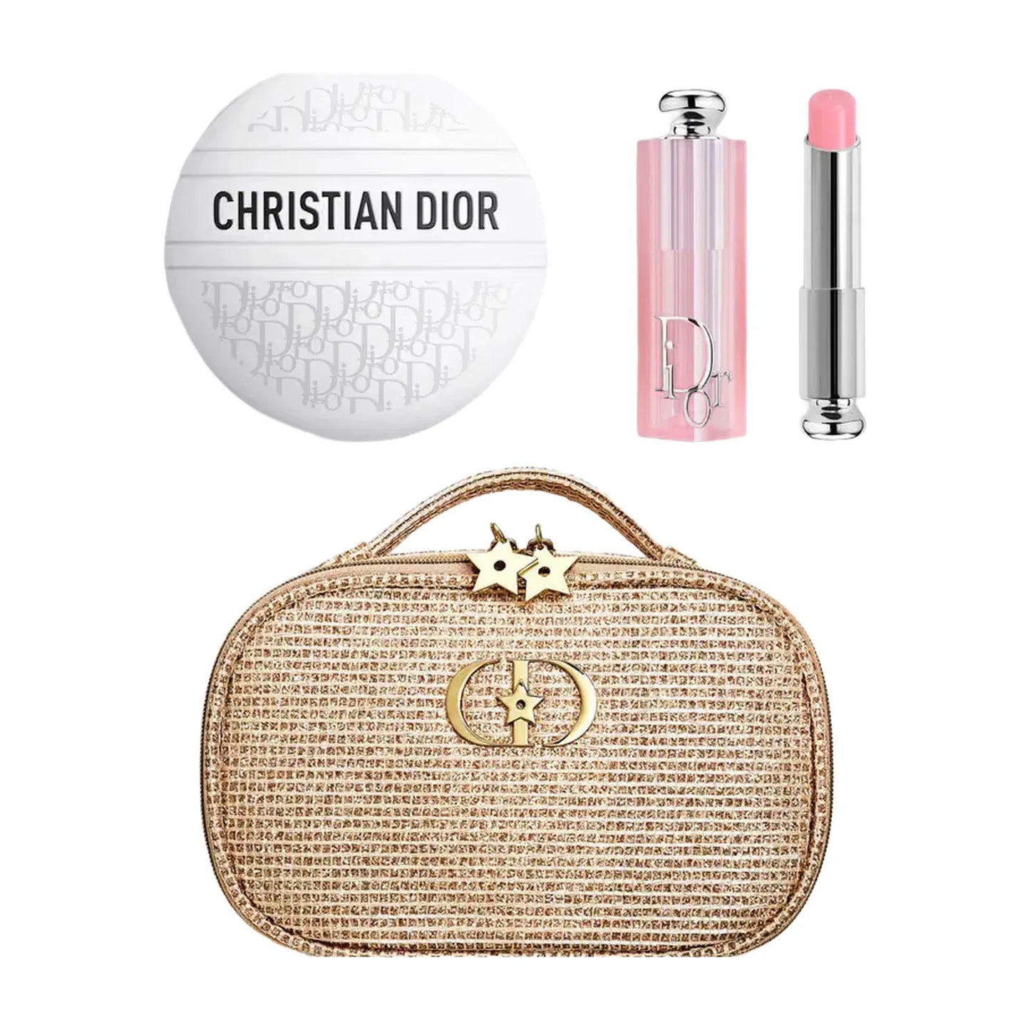 Dior 25th Anniversary Christmas Limited Edition Addict Lip Glow + Lip Balm Set