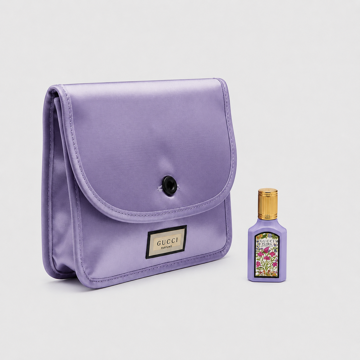 Gucci Beauty Pouch/Bag with Flora MINI Parfume 5ml