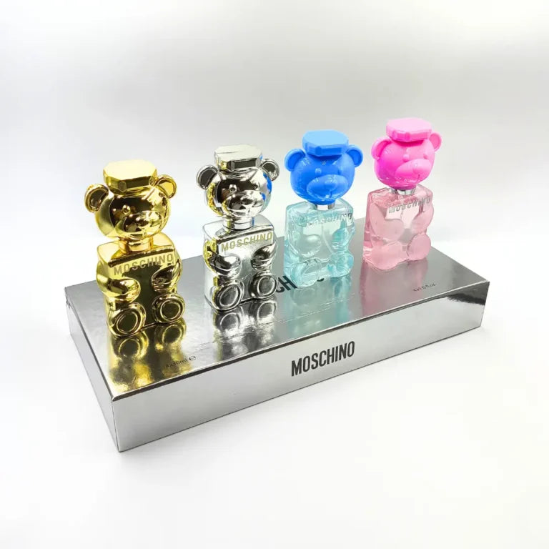 MOSCHINO TOY Silver Miniature Collection – Set 4x30ml