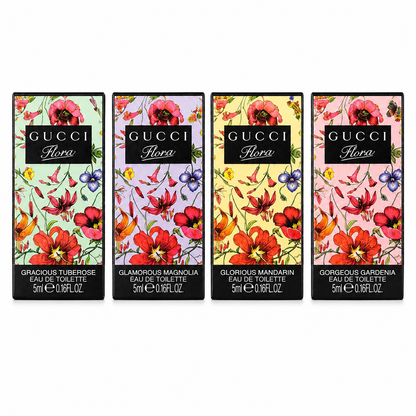 Gucci  Flora Mini Perfume Gift Set Limited Edition 5ml*4pcs
