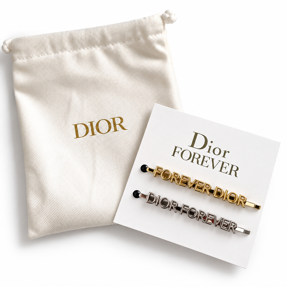 Dior Forever Beauty  2 Pieces Set Hair Clips