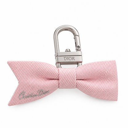 Dior Beauty Ribbon Keychain Pink