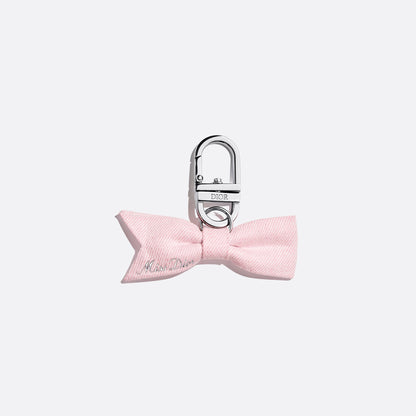 Dior Beauty Ribbon Keychain Pink
