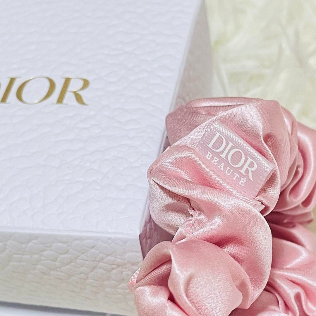 Dior Beauty Silk Satin Hair Tie, Pink