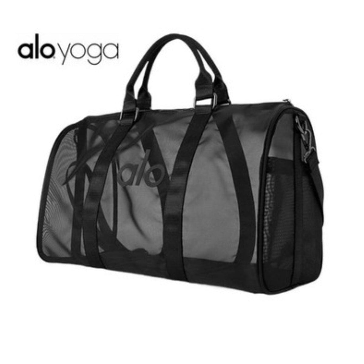 ALO yoga transparent net bag luggage bag yoga gym bag - BusDeals