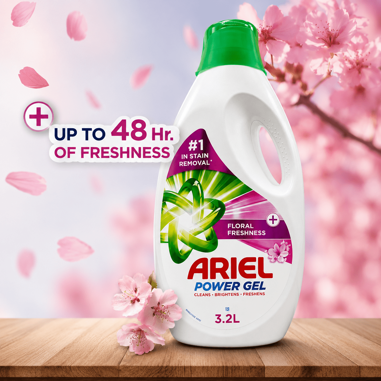 Ariel Floral Breeze Laundry Detergent Power Gel 3.2 L - BusDeals