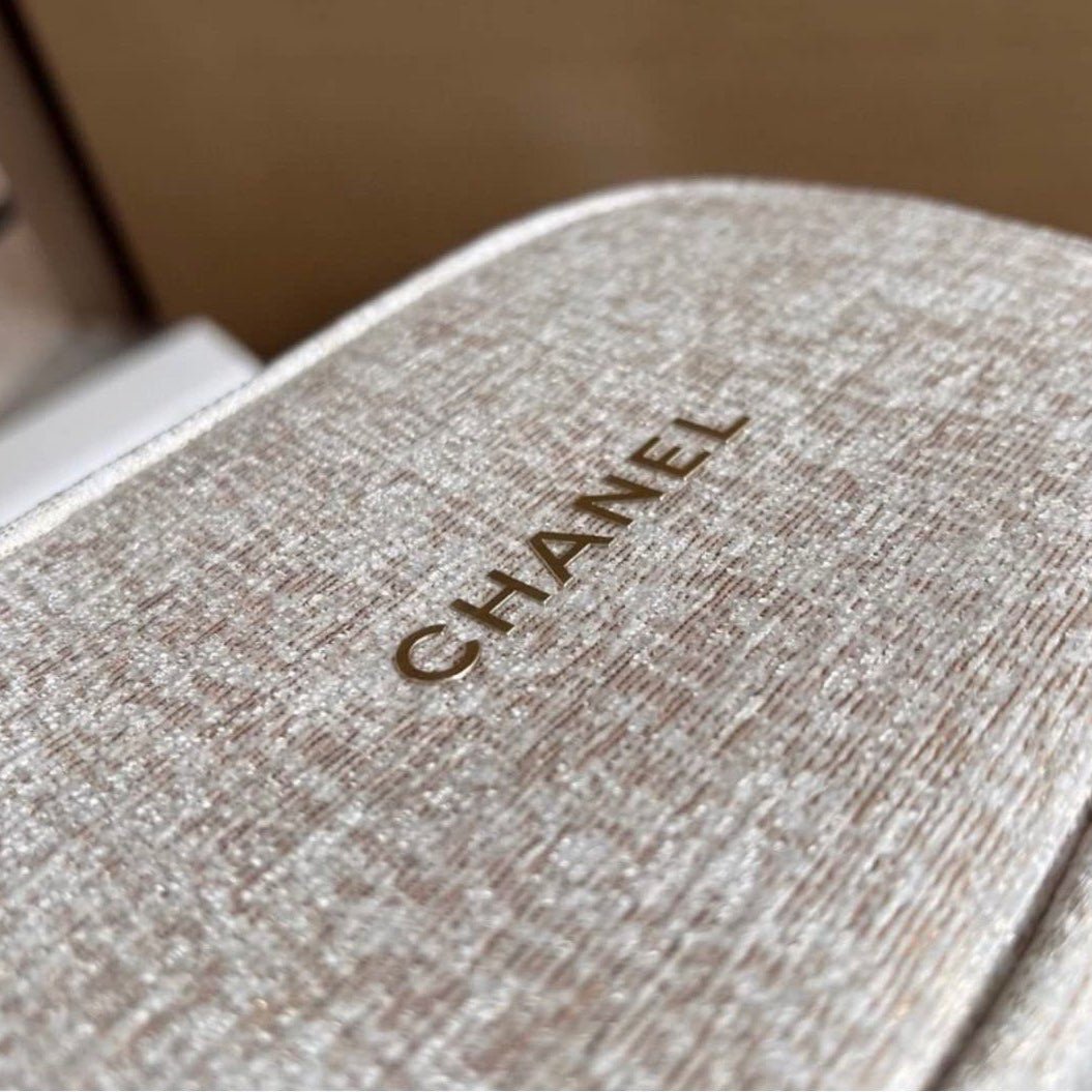 Chanel Beauty Holiday Cosmetic Bag Beige - BusDeals
