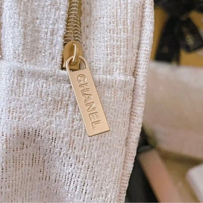 Chanel Beauty Holiday Cosmetic Bag Beige - BusDeals