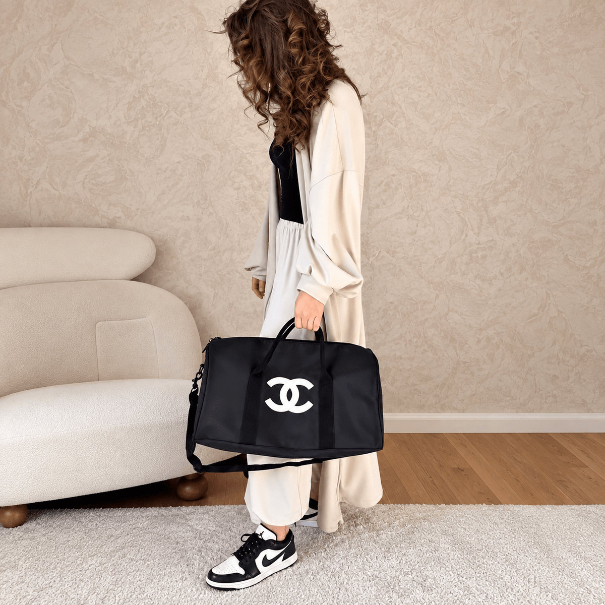 Chanel Beauty VIP Gift Sports Travel Bag - BusDeals
