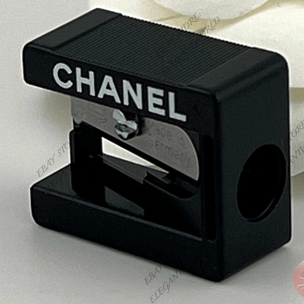 Chanel Black Plastic Makeup Pencil Sharpener - BusDeals