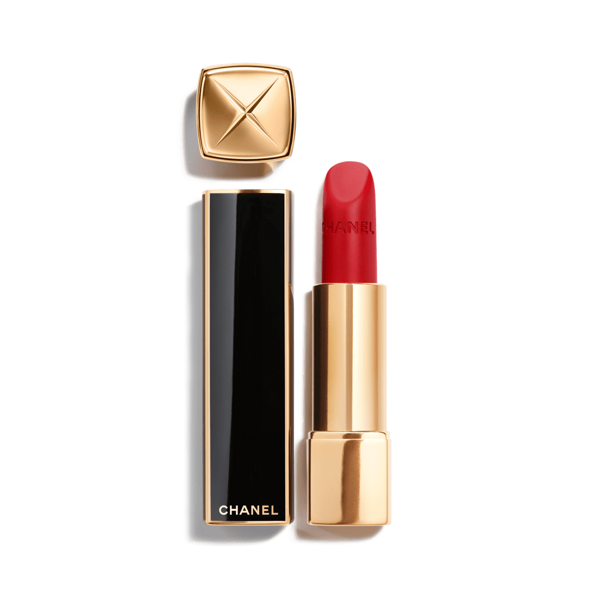 Chanel Rouge Allure Velvet Luminous Matte Lip Colour (56 - ROUGE CHARNEL) - BusDeals