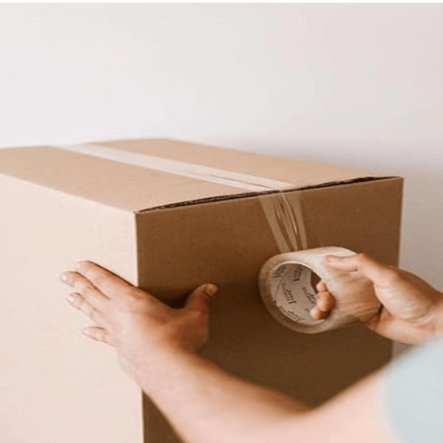 Clear Packing Tape - 2 Inches x 100 Yards, Office Supplies - BusDeals