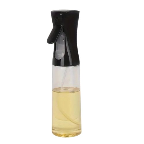 Continuous Spray Oil Bottle for Cooking - Hand - Held Air Fryer Oil Spritzer - Olive Oil Dispenser Bottle - BPA Free Plastic - Rectangle Shape - Kitchen Oil Mister for Salad, Frying, BBQ, Baking. - BusDeals