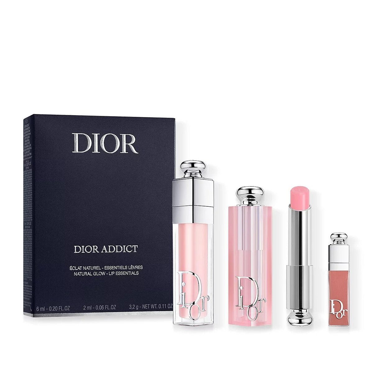 Dior Addict Gift Lip Care Set - 3 Pieces (001 Pink) - BusDeals